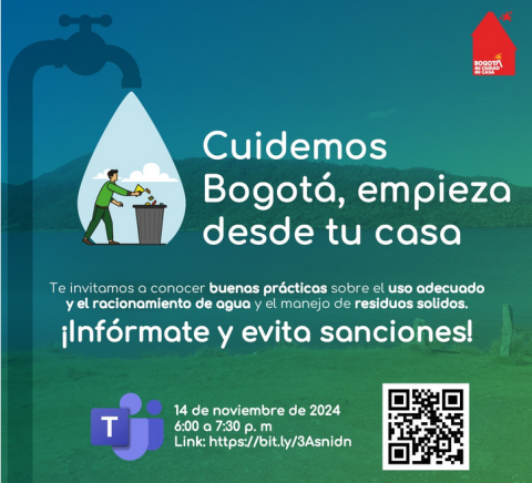 Cuidemos Bogotá, empieza desde tu casa