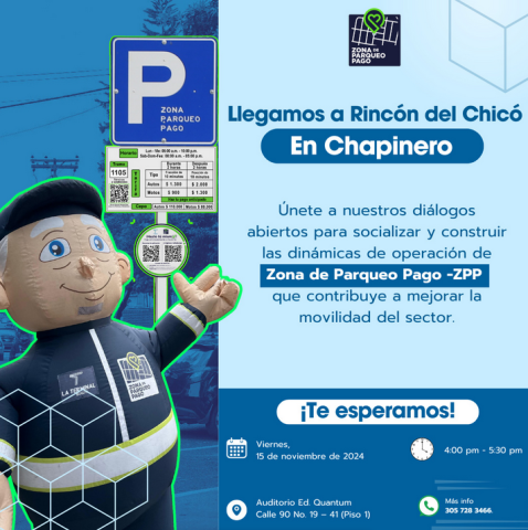 Llegamos a Rincón del Chico en Chapinero