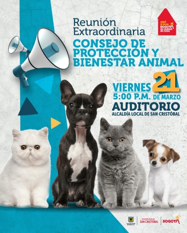 Reunión extraordinaria del Consejo de Protección y Bienestar Animal