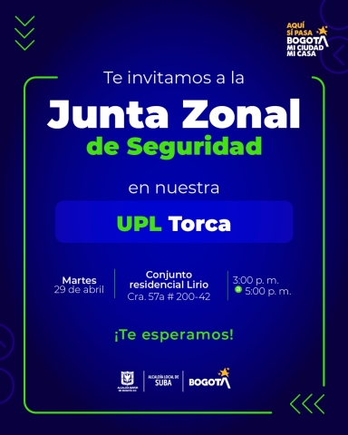 Junta Zonal de Seguridad UPL Torca