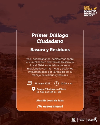Primer diálogo ciudadano de Suba