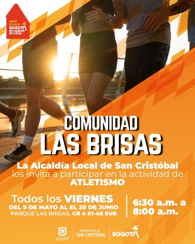 Atletismo con la Comunidad Las Brisas