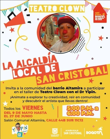 Taller de Teatro Clown con el Dr Yipin