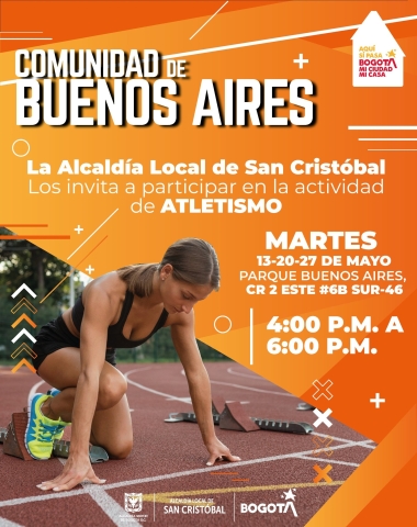 Comunidad de Buenos Aires se unen al atletismo