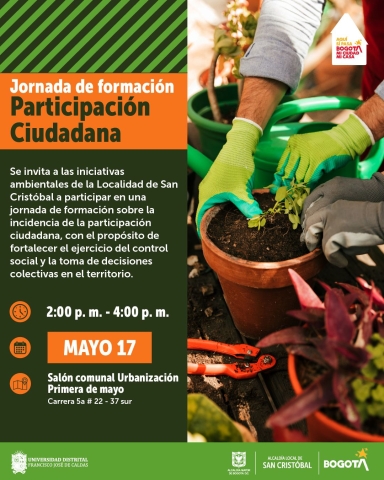 Jornada de formación Participación Ciudadana