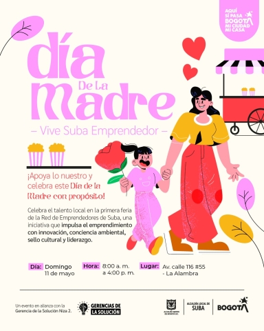 Feria emprendimientos Día de la madre Suba
