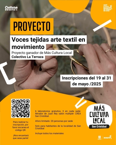 Voces tejidas arte textil en movimiento