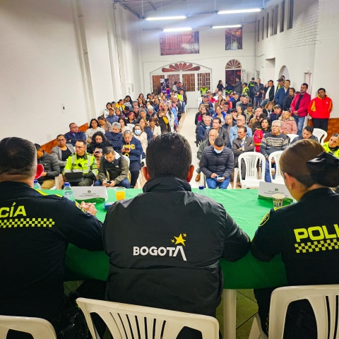 Acompañamiento de todas las entidades Distritales en Los Mártires