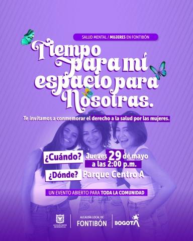 Pieza de invitación a conmemorar el derecho a las salud de las mujeres. 