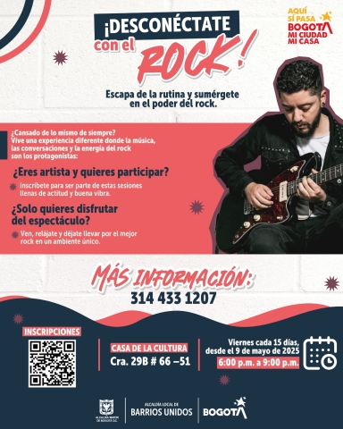 Desconéctate con el rock  