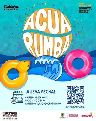 Pieza gráfica sobre actividad de Acuarumba en el CEFE