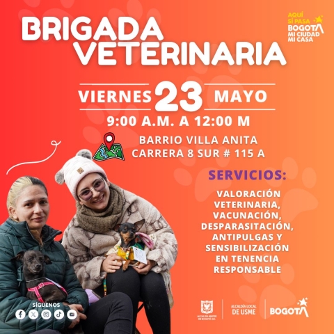 Jornada gratuita médico veterinaria