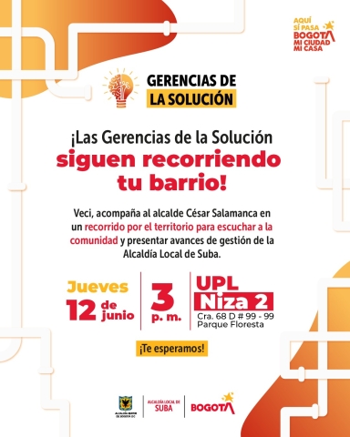 Recorrido de las Gerencias de la Solución en la UPL Niza 2