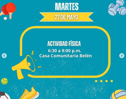 Martes 27 de mayo