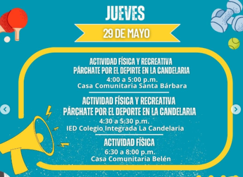 Jueves 29 de mayo