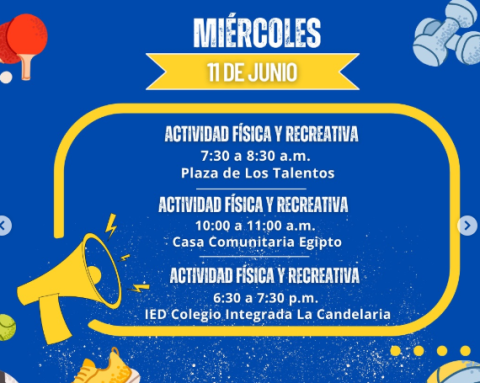MIERCOLES 11 DE JUNIO