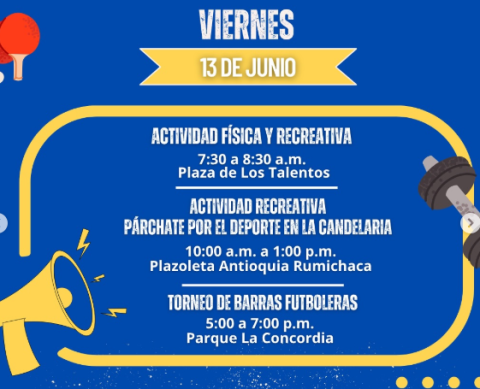 VIERNES 13 DE JUNIO