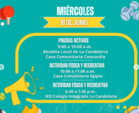 Miércoles 18 de Junio