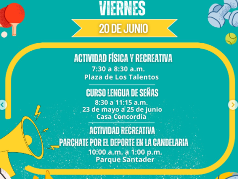 Viernes 20 de Junio