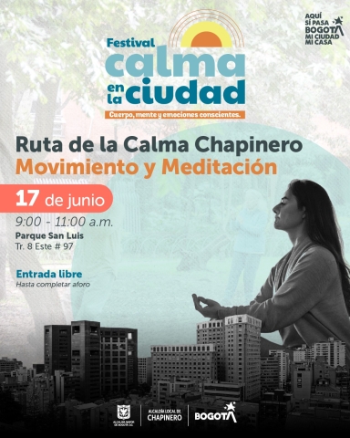 Festival calma en Chapinero