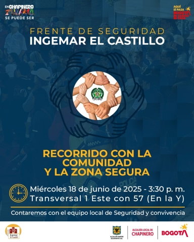 Pieza gráfica Frente de Seguridad Ingemar 