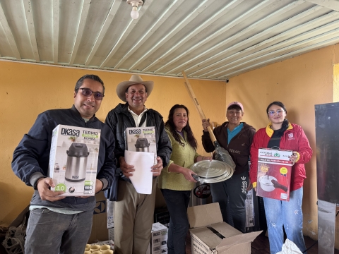 Entrega de dotaciones