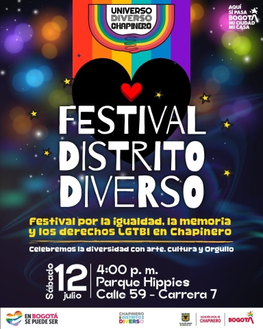 Pieza gráfica de evento Universo Diverso
