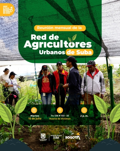 Reunión mensual de la Red de Agricultores de Suba