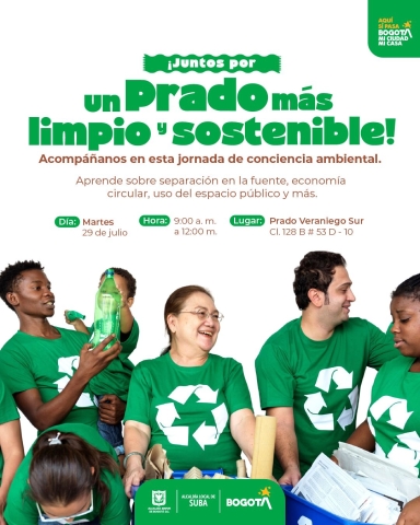 Jornada increíble de conciencia ambiental en Suba