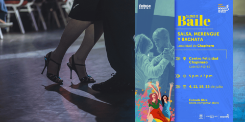 Pieza gráfica sobre salón de baile en el CEFE