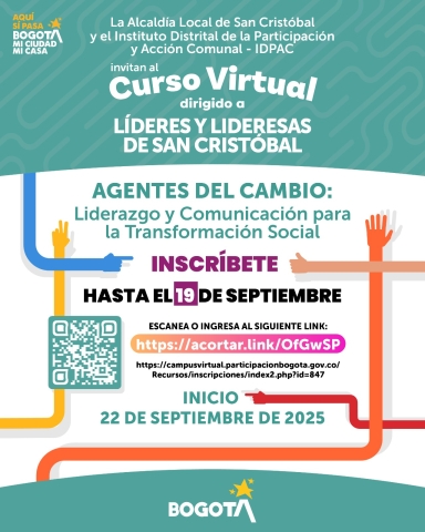 Curso virtual: Agentes del Cambio - Liderazgo y Comunicación para la Transformación Social.