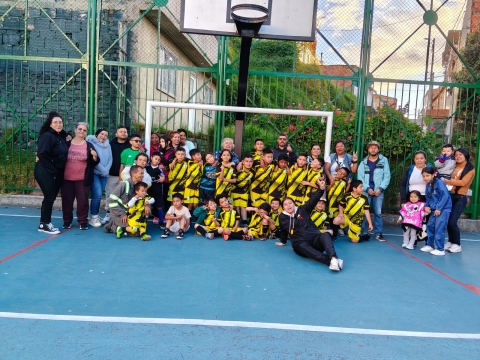 Formacion de escuelas deportivas de la localidad de Santa Fe 