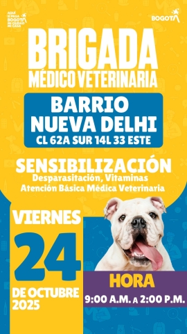 Brigada Médico Veterinaria – Barrio Nueva Delhi – 24 de octubre