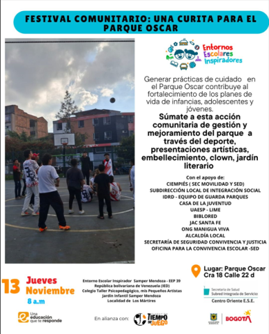 Invitación a la comunidad. 