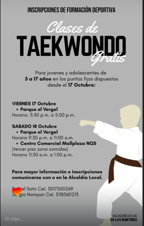 Convocatoria a la comunidad