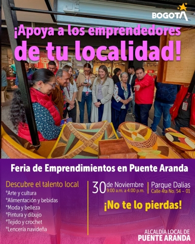 Feria de Emprendimientos en Puente Aranda