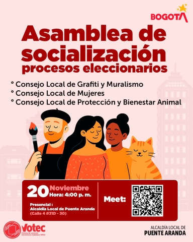 Asamblea de socialización procesos eleccionarios