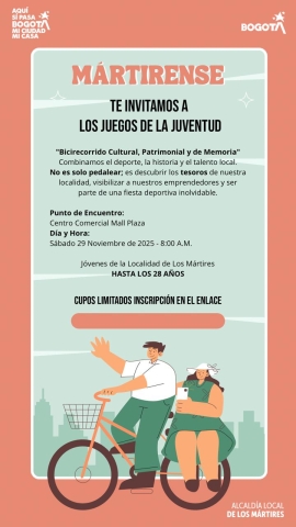 Convocatoria oficial a la comunidad
