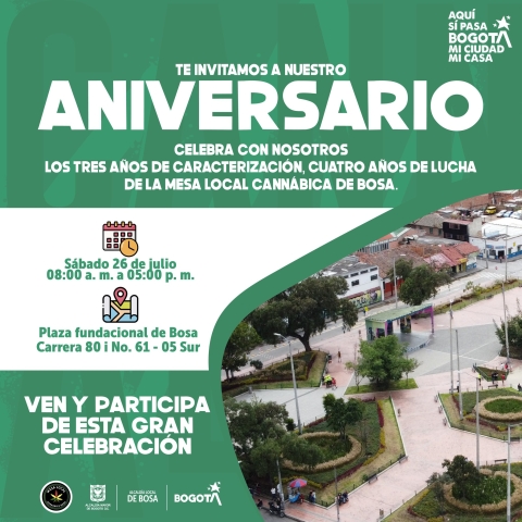 Aniversario, 3 años de caracterización