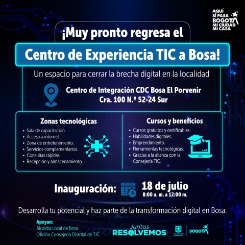 Centro de experiencia TIC a Bosa
