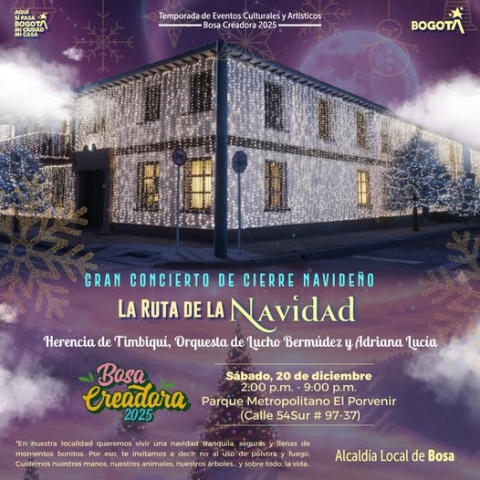 Gran Concierto de Cierre Navideño en Bosa 