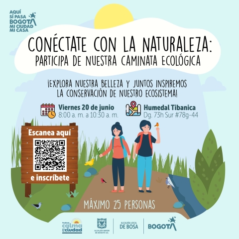 Conéctate con la naturaleza-caminata ecológica