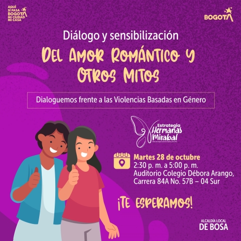 Dialogo y sensibilización Del Amor Romántico y Otros Mitos