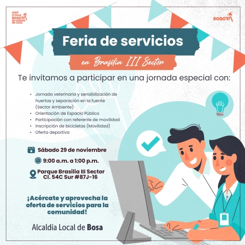 Feria de servicios en Brasilia III
