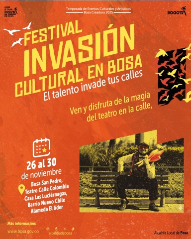 Festival invasión cultural en Bosa