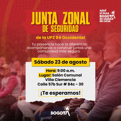 Junta Zonal de Seguridad de la UPZ 84 Occidental