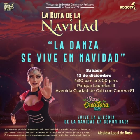  La danza se vive en navidad Bosa