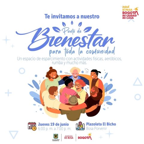Punto de bienestar para toda la comunidad 