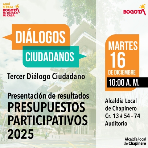 Pieza gráfica de Diálogos Ciudadanos