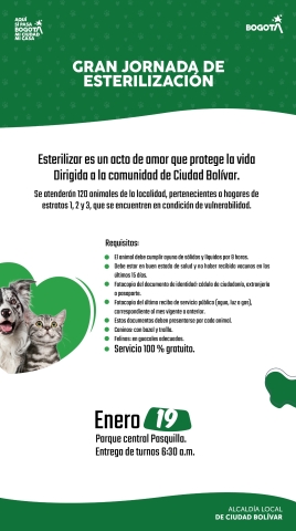 Jornada de esterilización